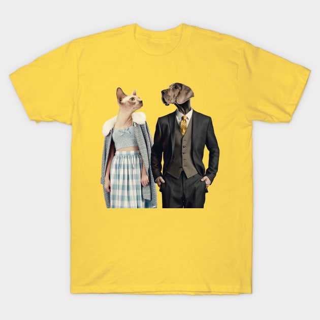 Couple T-Shirt by RosaPicnic